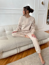 Load image into Gallery viewer, Oat Crewneck and Jogger set + Headband
